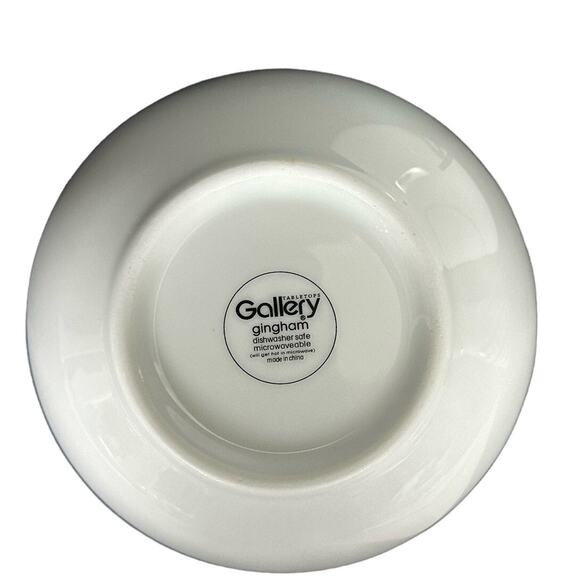 TableTops Gallery Gingham Dinnerware 4-Piece Place Setting - Picture 8 of 10